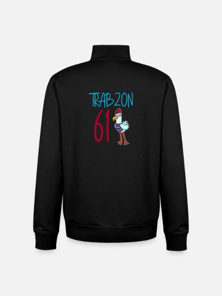 Trabzon 61 Turkey city - Unisex Organic Zip Sweatshirt by Stanley/Stella - black