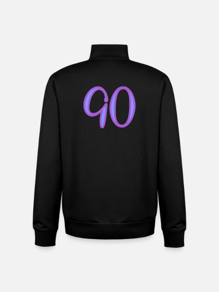 90 - Unisex Organic Zip Sweatshirt by Stanley/Stella - black