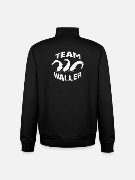 Welsangler - Sportfischer - Unisex Organic Zip Sweatshirt von Stanley/Stella - Schwarz
