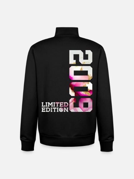 LIMITED EDITION 2009 17TH BIRTHDAY - Unisex Organic Zip Sweatshirt by Stanley/Stella - black