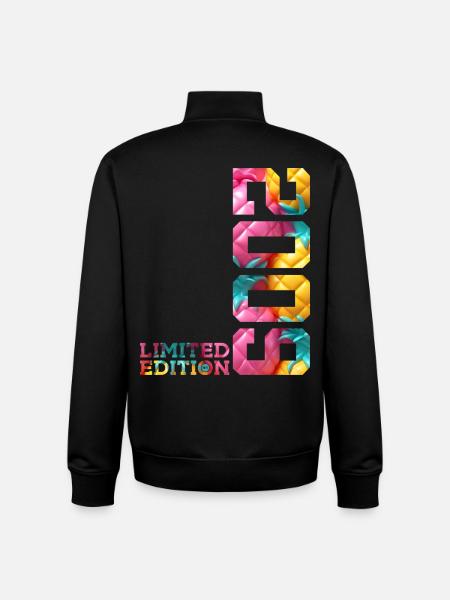 17TH BIRTHDAY LIMITED EDITION 2009 - Unisex Organic Zip Sweatshirt by Stanley/Stella - black