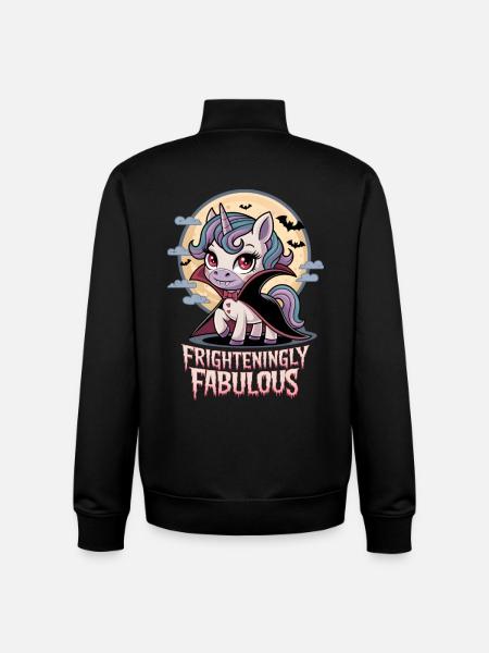 Beängstigend fabelhaft - Unisex Organic Zip Sweatshirt von Stanley/Stella - Schwarz