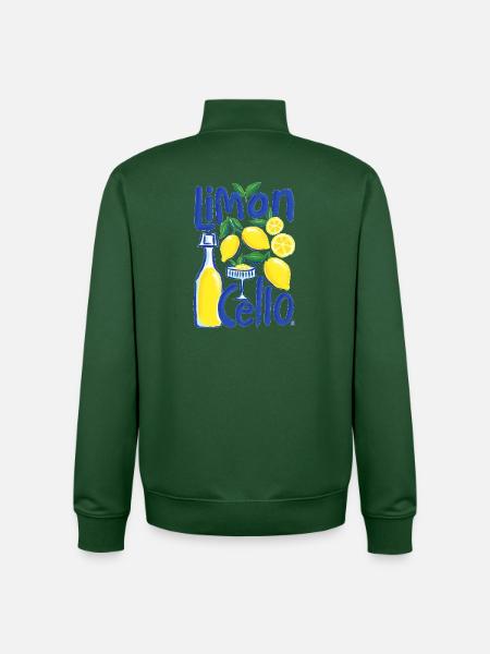 Design cool - Sweat zippé unisexe en coton bio Stanley/Stella - vert bouteille