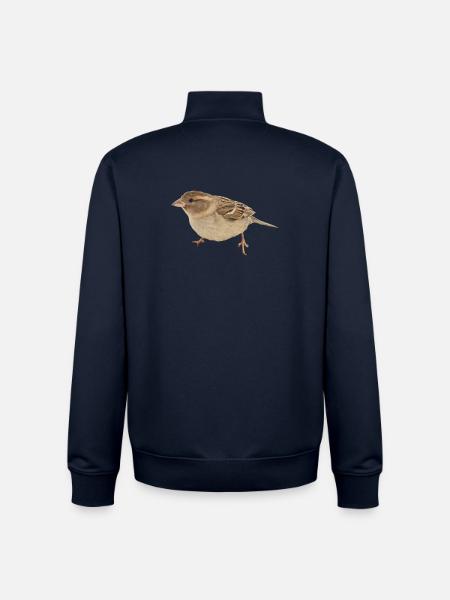 Vogel - Unisex Organic Zip Sweatshirt von Stanley/Stella - Navy