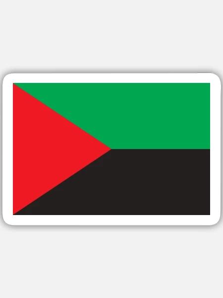 Martinique - Sticker Größe M (15 x 15 cm) - Mattweiß