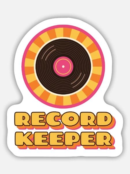 Archivführer - Sticker Größe M (15 x 15 cm) - Mattweiß