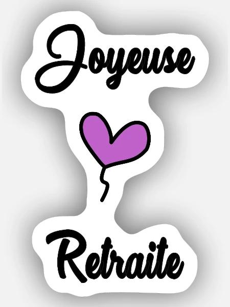 KOLLEGE. ANFANGEN. RUHESTAND - Sticker Größe XS (5 x 5 cm) - Mattweiß