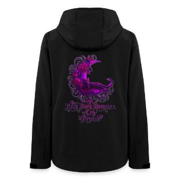 Read Dark Romance Cry Repeat Gothic Shirt - Frauen Recycelte Softshelljacke von Stanley/Stella - Schwarz - Hinten - AI Model Female 172 light (172cm)