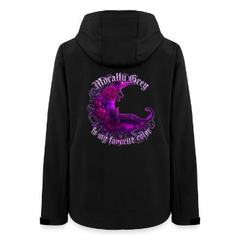 Morally Grey Dark Romance Shirt - Frauen Recycelte Softshelljacke von Stanley/Stella - Schwarz - Hinten - AI Model Female 172 light (172cm)