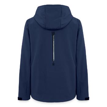 nail me - nagle mich - lusig und zweideutig - Frauen Recycelte Softshelljacke von Stanley/Stella - Navy - Hinten - AI Model Female 172 light (172cm)