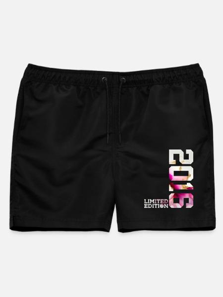 10. GEBURTSTAG LIMITED EDITION 2016 - Männer Badeshorts - Schwarz
