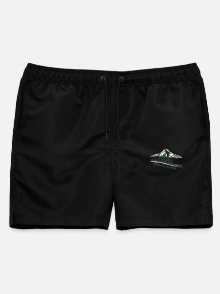 Mountainbike - Männer Badeshorts - Schwarz