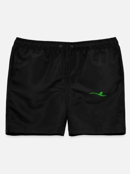 Fahrrad Radsport Geschenk - Männer Badeshorts - Schwarz