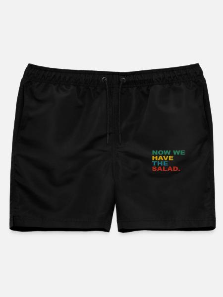 Now we have the Salad - Männer Badeshorts - Schwarz
