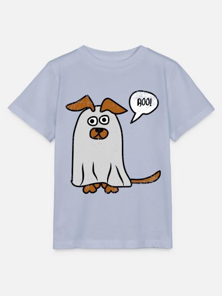 Gruseliger Geisthund Halloween - Stanley/Stella Kinder T-Shirt MINI CREATOR - Lavendel-Violett