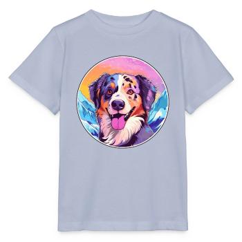 Alano Español Hunderasse Cartoon Kawaii Aquarell - Stanley/Stella Kinder T-Shirt MINI CREATOR  - Lavendel-Violett - Vorne - Braiden (125cm)