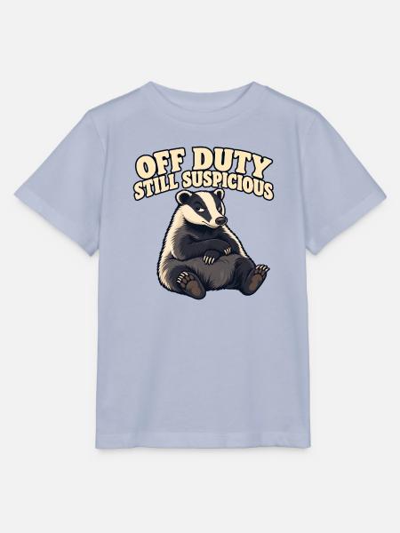 Außer Dienst stehender Dachs - Stanley/Stella Kinder T-Shirt MINI CREATOR - Lavendel-Violett