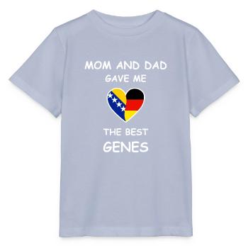 Bosnien Deutschland Wurzeln - The Best Genes - Stanley/Stella Kinder T-Shirt MINI CREATOR  - Lavendel-Violett - Vorne - Braiden (125cm)