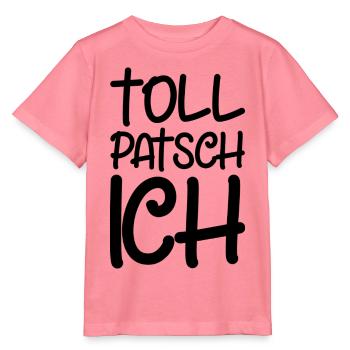 Tollpatsch Ich tollpatschig lustig tollpatschich - Stanley/Stella Kinder T-Shirt MINI CREATOR  - Pink  - Vorne