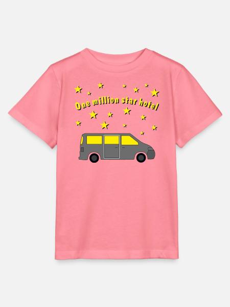 one million star hotel - Stanley/Stella Kinder T-Shirt MINI CREATOR - Pink