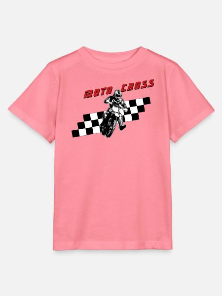 racing motocross - Stanley/Stella Kinder T-Shirt MINI CREATOR - Pink
