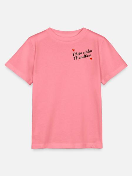 Erster Marathon, Laufen - Stanley/Stella Kinder T-Shirt MINI CREATOR - Pink