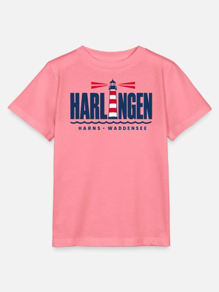 Harlingen Harns Friesland Leuchtturm Waddensee - Stanley/Stella Kinder T-Shirt MINI CREATOR  - Pink 