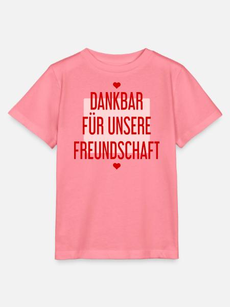 Dankbar Freundin Freundschaft - Stanley/Stella Kinder T-Shirt MINI CREATOR  - Pink 