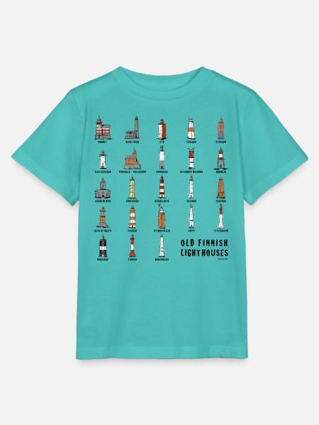 FINNISH LIGHTHOUSE Hemden, Textilien und Geschenkartikel - Stanley/Stella Kinder T-Shirt MINI CREATOR - Poolblau
