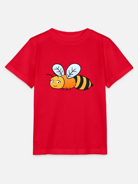 Bienchen Biene - Stanley/Stella Kinder T-Shirt MINI CREATOR - Rot