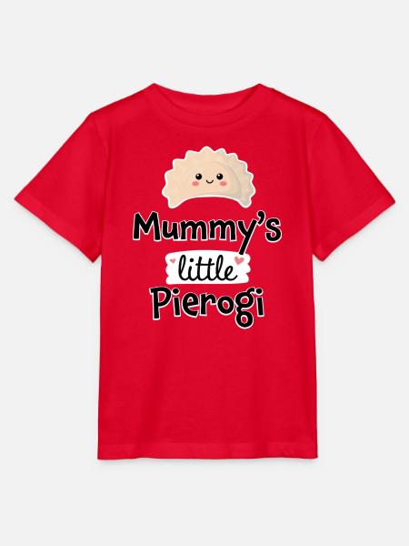 Les petits pierogi de maman – Bébé et vêtements pour enfants - T-shirt bio MINI CREATOR Stanley/Stella Enfant - rouge