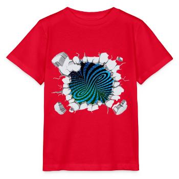 Matrix eddy current breaks out - Stanley/Stella MINI CREATOR Kids’ T-Shirt - red - Front - Jaiden (125cm)