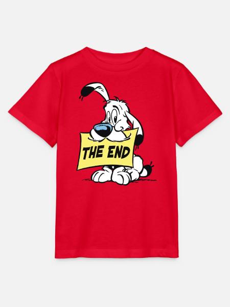 Asterix & Obelix - Idefix 'The End' - T-shirt bio MINI CREATOR Stanley/Stella Enfant - rouge