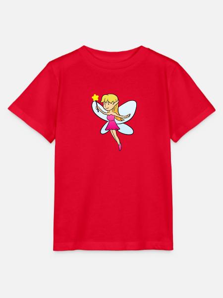 Fairy - Stanley/Stella Kinder T-Shirt MINI CREATOR  - Rot