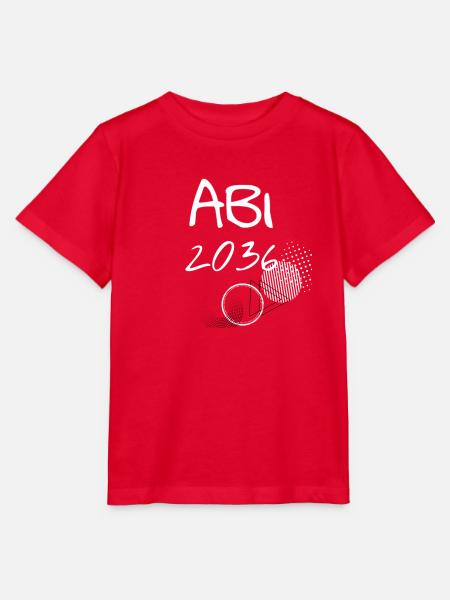 Abi 2036 - Stanley/Stella Kinder T-Shirt MINI CREATOR - Rot