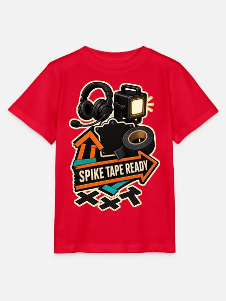 SPIKE TAPE READY - Stanley/Stella Kinder T-Shirt MINI CREATOR - Rot