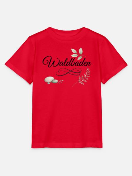 Waldbaden Natur Entspannung - Stanley/Stella Kinder T-Shirt MINI CREATOR - Rot