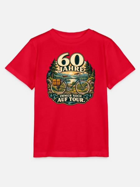 60 Jahre Tour – Fahrrad Jubiläum - Stanley/Stella Kinder T-Shirt MINI CREATOR - Rot