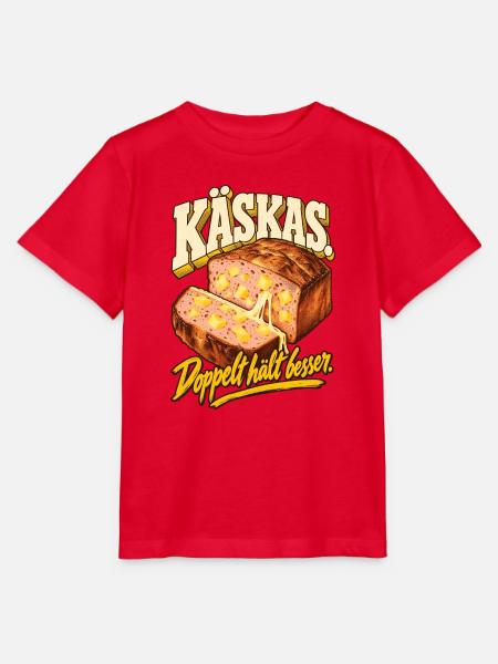 Käskas Doppelt hält besser - Stanley/Stella Kinder T-Shirt MINI CREATOR  - Rot
