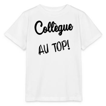 KOLLEGE - Stanley/Stella Kinder T-Shirt MINI CREATOR  - Weiß - Vorne - Maike (125cm)