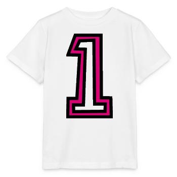 1. 1 YEAR. 1st ANNIVERSARY. 1 YEAR BIRTHDAY - Stanley/Stella MINI CREATOR Kids’ T-Shirt - white - Front - Maike (125cm)