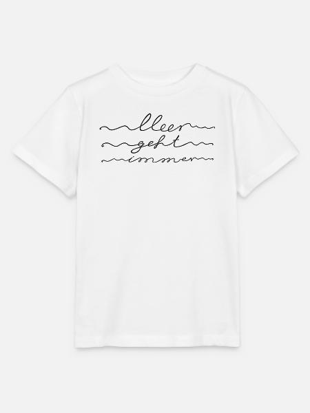 Meer geht immer, Urlaub am Meer, Nordsee, Ostsee - Stanley/Stella Kinder T-Shirt MINI CREATOR - Weiß