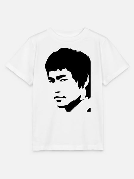 Bruce Lee die Legende - Stanley/Stella Kinder T-Shirt MINI CREATOR - Weiß