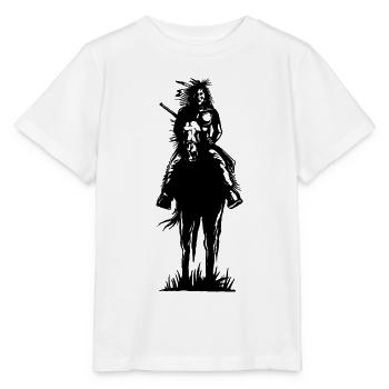 Indianer - Stanley/Stella Kinder T-Shirt MINI CREATOR  - Weiß - Vorne - Maike (125cm)