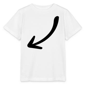 Pfeil - Pfeil - Stanley/Stella Kinder T-Shirt MINI CREATOR  - Weiß - Vorne - Maike (125cm)