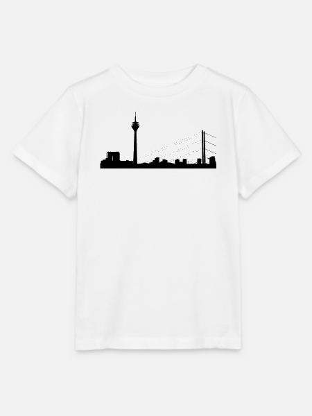Skyline Düsseldorf - Stanley/Stella Kinder T-Shirt MINI CREATOR - Weiß