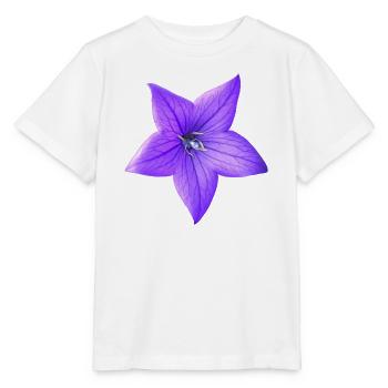 lila Blume - Stanley/Stella Kinder T-Shirt MINI CREATOR  - Weiß - Vorne - Maike (125cm)