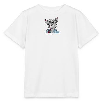 Pelziger Leck - Stanley/Stella Kinder T-Shirt MINI CREATOR  - Weiß - Vorne - Maike (125cm)