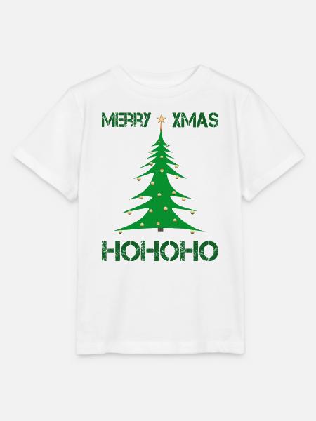 Merry Christmas xmas - Stanley/Stella Kinder T-Shirt MINI CREATOR - Weiß