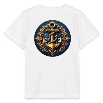 Anchor Logo - Stanley/Stella MINI CREATOR Kids’ T-Shirt - white - Front - Maike (125cm)